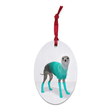 Load image into Gallery viewer, Ornament - Teal Tika