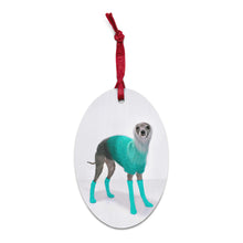 Load image into Gallery viewer, Ornament - Teal Tika
